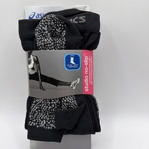 ASICS Grip Socks Knee High Compression Toeless Yoga Pilates Hospital‎ PT